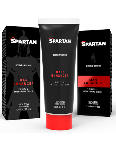 SPARTAN - POROMS GELINIS VYRIŠKUMO IR JAUTRUMO SKIRTUVAS 100 VEGANIŠKAS KREMAS