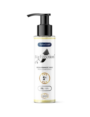 MEDICA GROUP - DIDELĖS EREKTIJOS INTIMYMO GELIS VYRAMS 150 ML