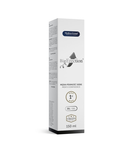 MEDICA GROUP - DIDELĖS EREKTIJOS INTIMYMO GELIS VYRAMS 150 ML