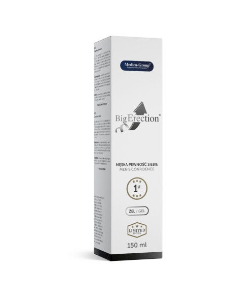 MEDICA GROUP - DIDELĖS EREKTIJOS INTIMYMO GELIS VYRAMS 150 ML