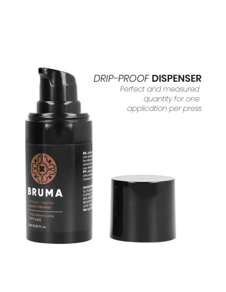 BRUMA - LIQUID VIBRATOR ULTRA SLIDING CUPCAKE 15 ML