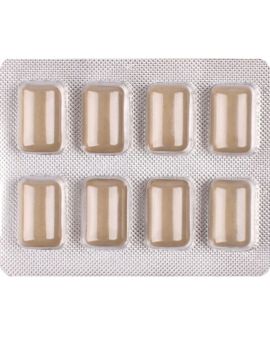 WUG OFF - FUNCTIONAL MELATONIN and VALERIAN LIQUORICE FLAVOUR GUM BLISTER 8 PCS