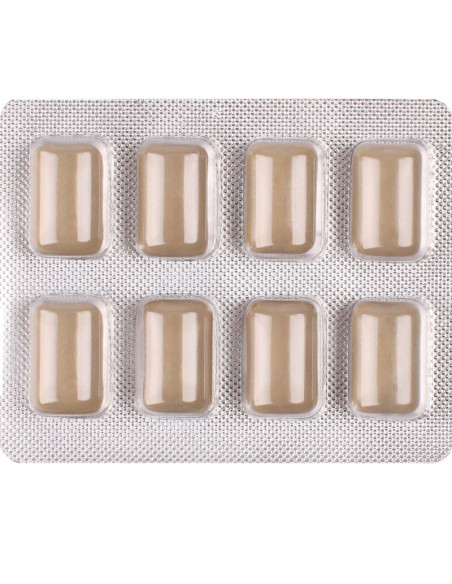 WUG OFF - FUNCTIONAL MELATONIN and VALERIAN LIQUORICE FLAVOUR GUM BLISTER 8 PCS
