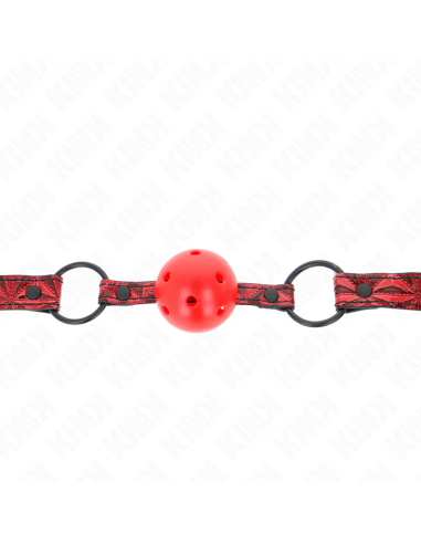 KINK - DIAMOND PATTERN BALL 4.5 CM GAG MODEL 1 64.5 CM ADJUSTABLE 42-60 CM