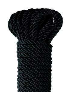 FETISH FANTASY SERIES - BLACK DELUXE SILK ROPE 9.75 M 2