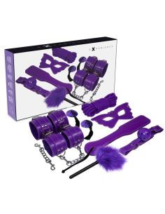 EXPERIENCE – BDSM FETIŠO RINKINYS VIOLETINĖ SERIJA