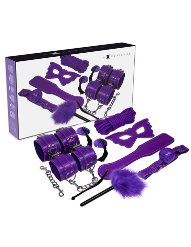 EXPERIENCE – BDSM FETIŠO RINKINYS VIOLETINĖ SERIJA
