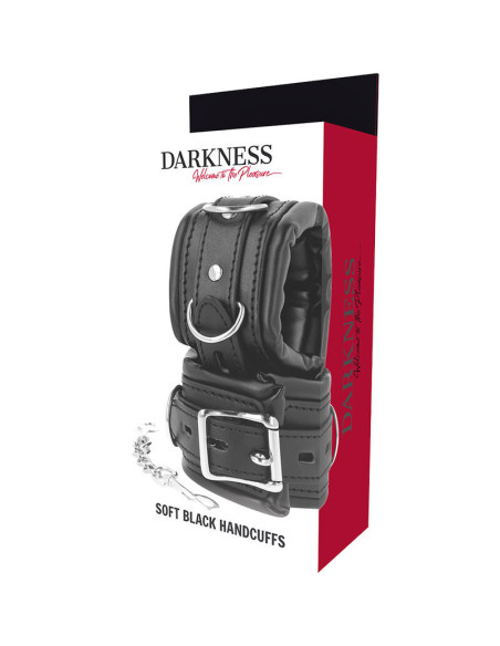 DARKNESS - PADDED BDSM HANDCUFFS