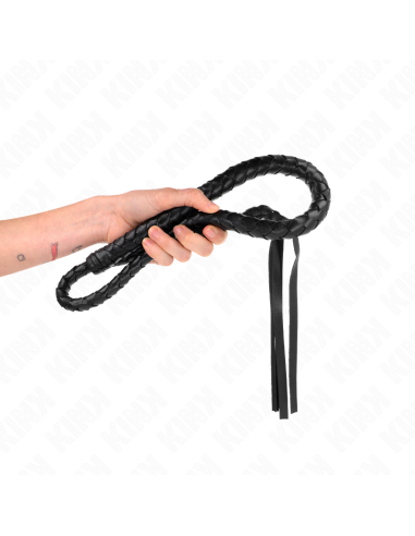 KINK - LONG WHIP WITH BEADS 110 CM