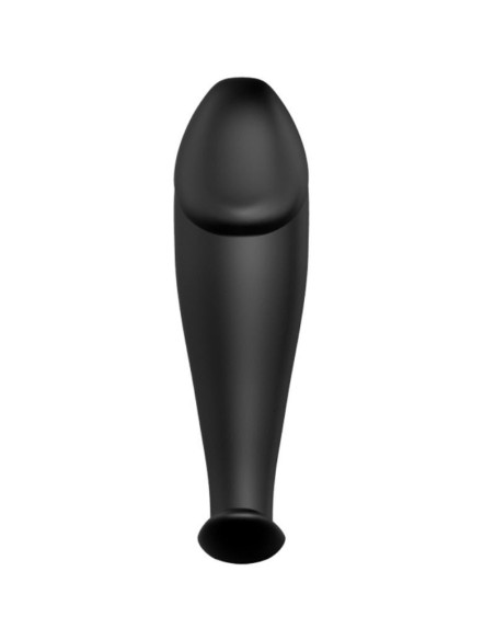 PRETTY LOVE - SILICONE ANAL PLUG PENIS FORM AND 12 VIBRATION MODES BLACK