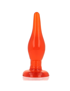 BAILE - RED SOFT TOUCH ANAL PLUG 14.2 CM