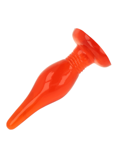 BAILE - RED SOFT TOUCH ANAL PLUG 14.2 CM