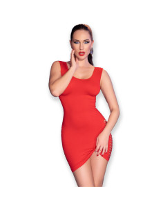 CHILIROSE - CR 4622 SUKNELĖ RAUDONA S-M