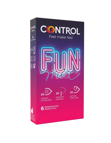 CONTROL - JAUSKITĖS LINKSMIAI MIŠINYS 6 UDS