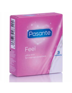 PASANTE - PREZERVATYVAI SENSITIVE ULTRA THIN 3 VNT.