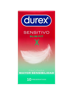 DUREX - SENSITIVO SLIM FIT 10 VIENETŲ