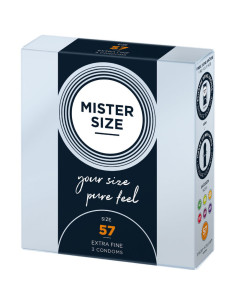 MISTER SIZE - CONDOM SIZE L 57 MM (3 UNITS) 2