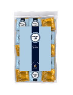 MISTER SIZE - PREZERVATYVŲ DYDIS M 53 MM (100 VIENETŲ)