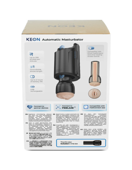KIIROO - KEON WIFI COMBO AUTOMATIC MASTURBATOR FEEL STROKER