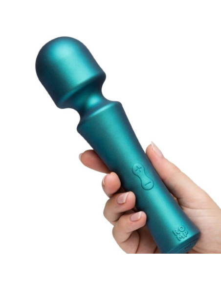 ROMP - PRESTO MINI WAND VIBRATOR FLEXIBLE HEAD GREEN
