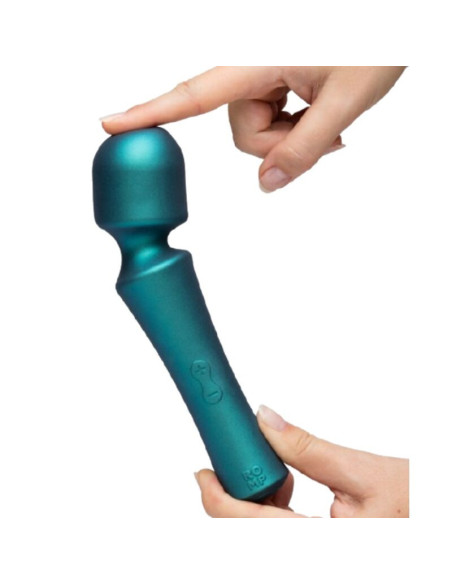 ROMP - PRESTO MINI WAND VIBRATOR FLEXIBLE HEAD GREEN