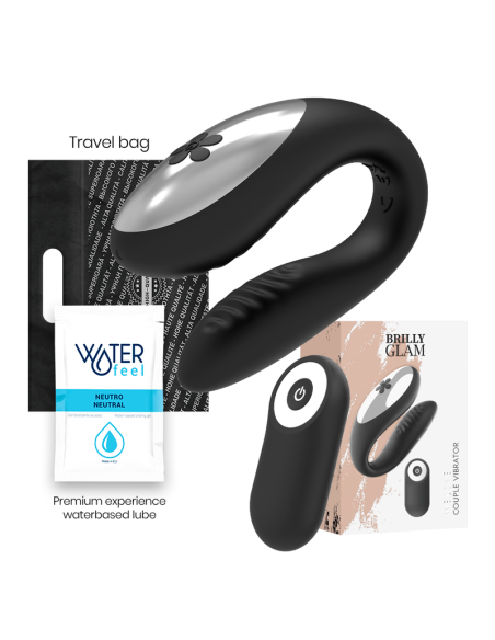 BRILLY GLAM - WE LOVE FOR PARTNERS BLACK REMOTE CONTROL