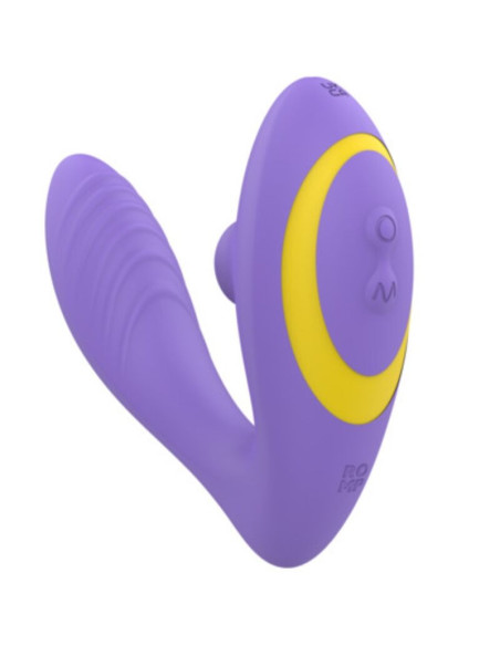 ROMP - REVERB G-SPOT STIMULATOR AND CLITORAL SUCTION DEVICE PURPLE
