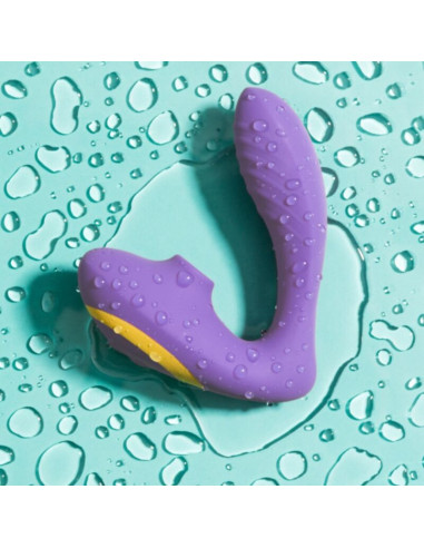 ROMP - REVERB G-SPOT STIMULATOR AND CLITORAL SUCTION DEVICE PURPLE