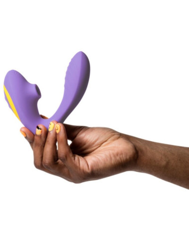 ROMP - REVERB G-SPOT STIMULATOR AND CLITORAL SUCTION DEVICE PURPLE