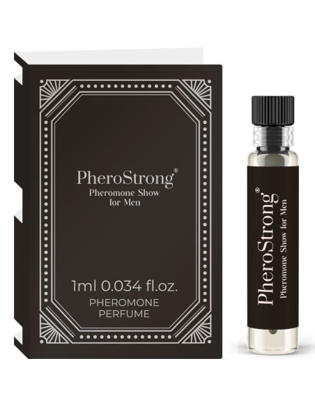 PHEROSTRONG - KVEPALŲ FEROMONŲ ŠOU VYRAMS 1 ML