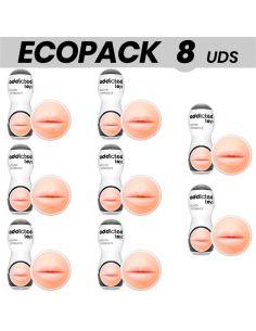 ECOPACK 8 UNITS - ADDICTED TOYS MOUTH MASTURBATOR 2.0