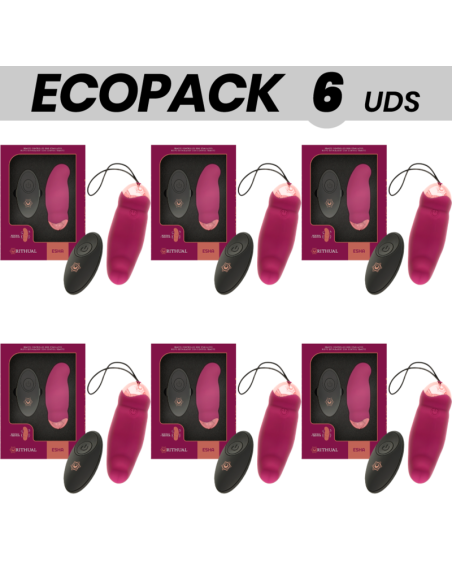 ECOPACK 6 VIENETAI - RITHUAL ESHA EGG NUOTOLINIO VALDYMO SUKIMO VIBRAVIRAVIMO SISTEMA