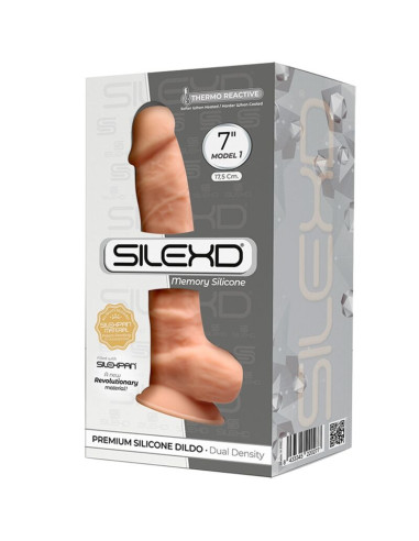 SILEXD - MODEL 1 REALISTIC PENIS PREMIUM SILEXPAN SILICONE 17.5 CM