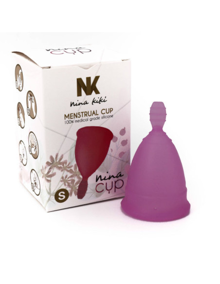 NINA KIKÍ - MENSTRUAL CUP PURPLE SIZE S 6 1 FREE