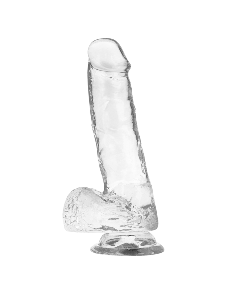 X RAY - HARNESS CLEAR COCK WITH BALLS 18.5 CM -O- 3.8 CM