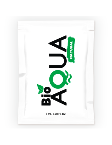 BIOAQUA - WATERBASED LUBRICANT NATURAL INGREDIENTS 6 ML
