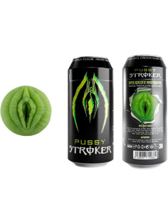 ALIVE - PUSSY STROKER MALE MASTURBATOR VAGINA ENERGETIC DRINK CAN