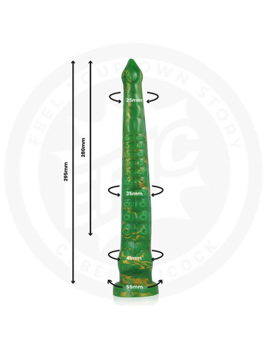 EPIC - DILDO HYLOS GREEN FLASH