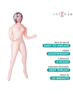 INTENSE LĖLĖS - NICOLE PŪSTINĖ LĖLĖ SU TRIMIS ANGOMIS 2