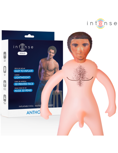 INTENSE DOLLS - ANTHONY INFLATABLE DOLL WITH 3D PENIS