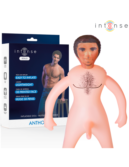 INTENSE DOLLS - ANTHONY INFLATABLE DOLL WITH 3D PENIS