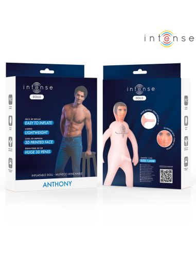 INTENSE DOLLS - ANTHONY INFLATABLE DOLL WITH 3D PENIS