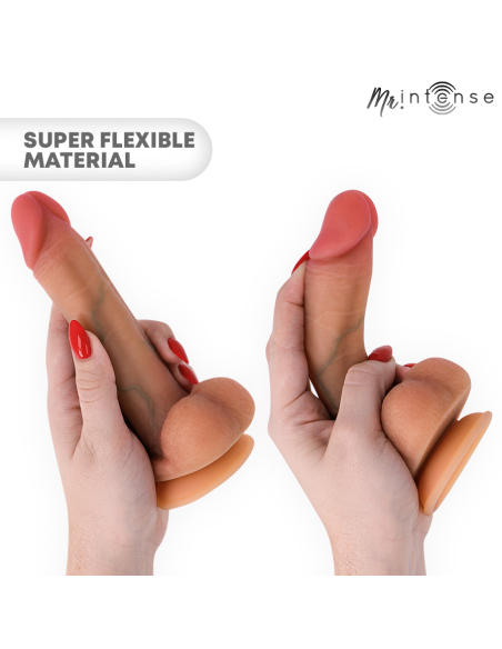 MR INTENSE - GARY S ULTRA-REALISTIC SILICONE COCK WITH TESTICLES 17.8 CM -Ø- 4.2 CM