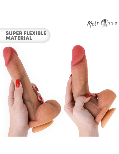MR INTENSE - GARY L ULTRA-REALISTIC SILICONE COCK WITH TESTICLES 23 CM - Ø- 4.7 CM