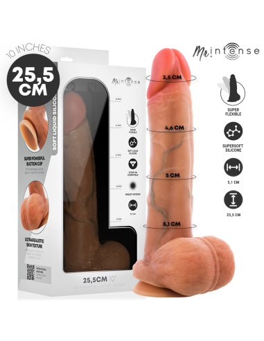 MR INTENSE - GARY XL ULTRA-REALISTIC SILICONE COCK WITH TESTICLES 25.5 CM -Ø- 5.1 CM