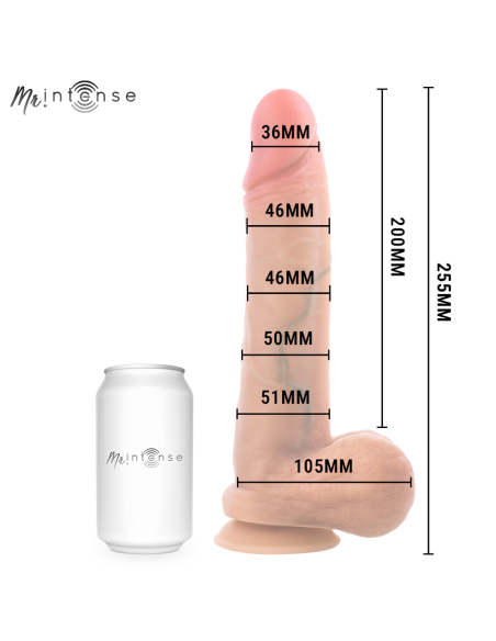 MR INTENSE - GARY XL ULTRA-REALISTIC SILICONE COCK WITH TESTICLES 25.5 CM -Ø- 5.1 CM