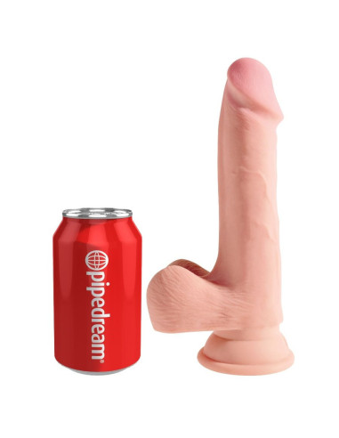 KING COCK - TRIGUBO TANKIO DILDO 19 CM