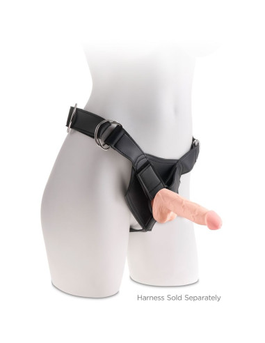 KING COCK - TRIGUBO TANKIO DILDO 19 CM