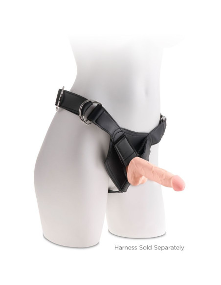 KING COCK - TRIGUBO TANKIO DILDO 19 CM