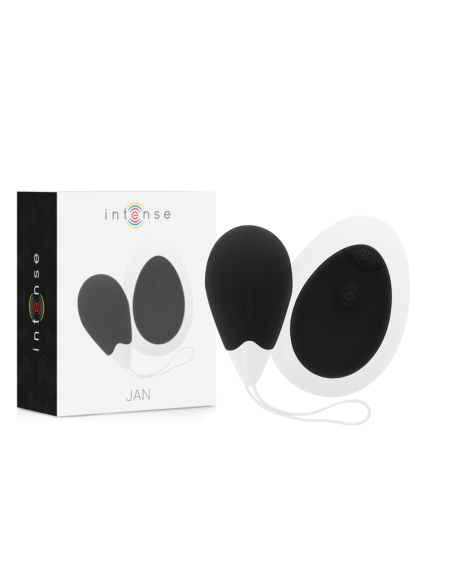 INTENSE - JAN VIBRATING EGG REMOTE CONTROL BLACK